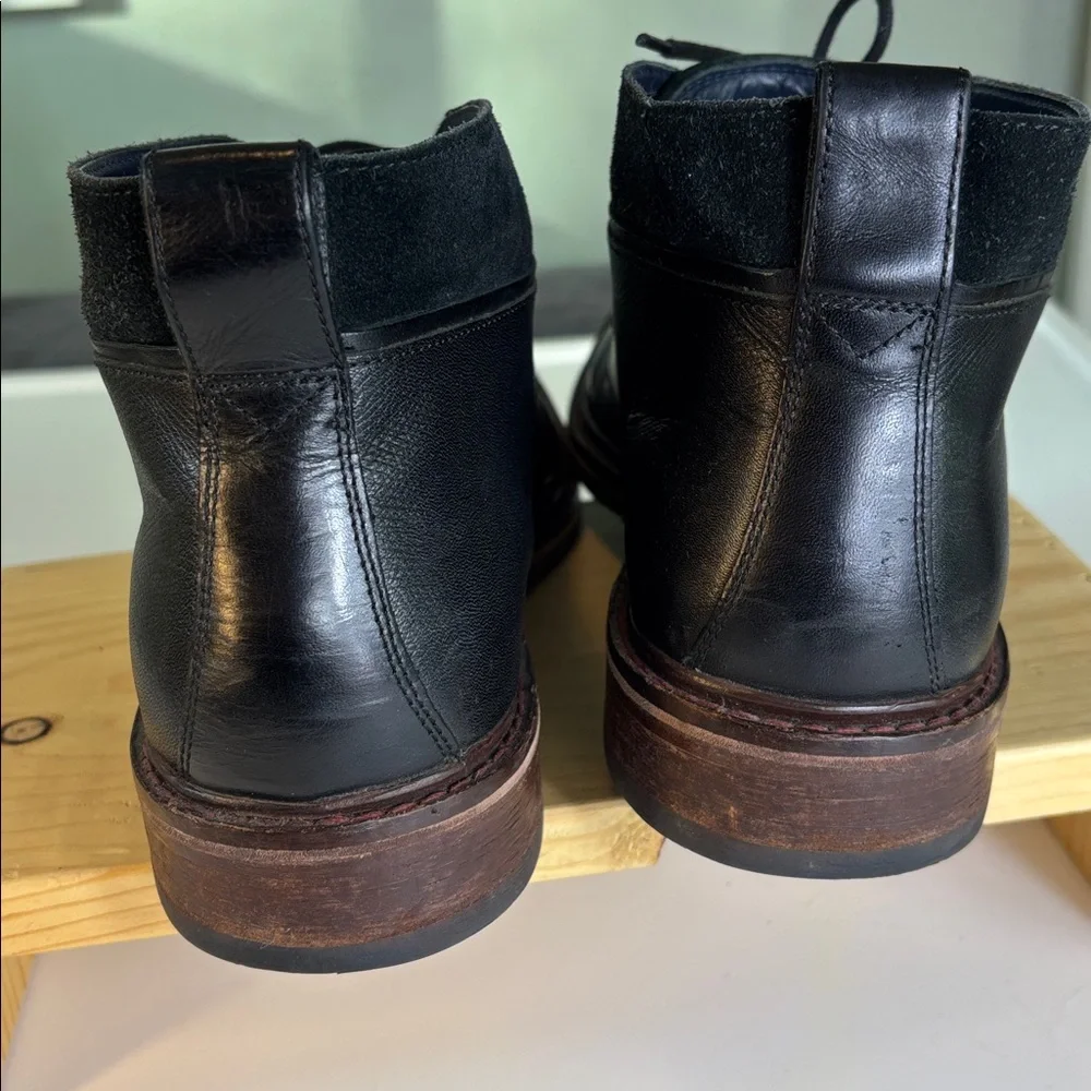 Cole Haan Air Colton Chukka Boot C11766 Black Leather Men's 12 M‎ Resoled